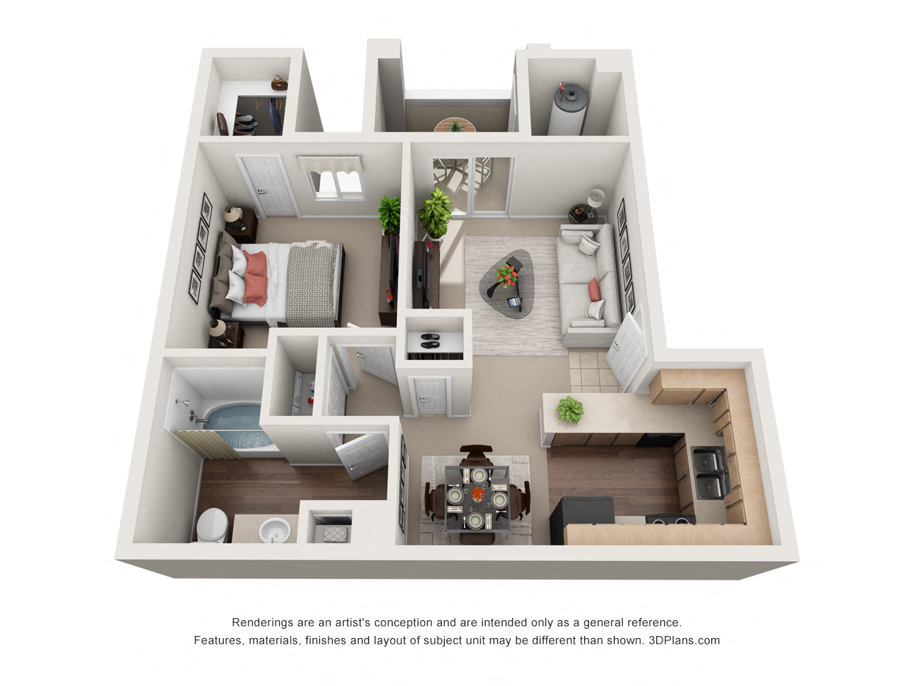 The Chardonnay - 1 Bed/1 Bath